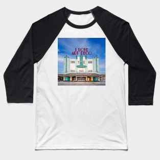 I Love Art Deco Baseball T-Shirt